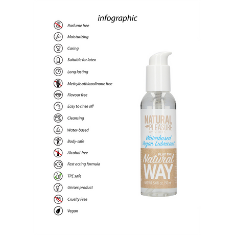 Gleitgel vegan wasserbasiert 150 ml