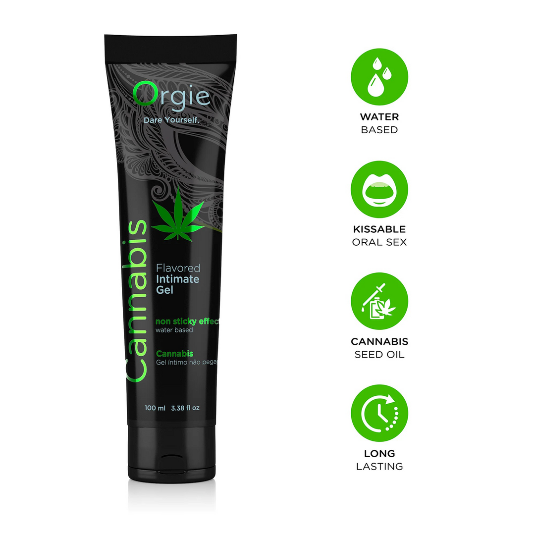 Gleitgel Lube Tube Cannabis wasserbasiert 100 ml