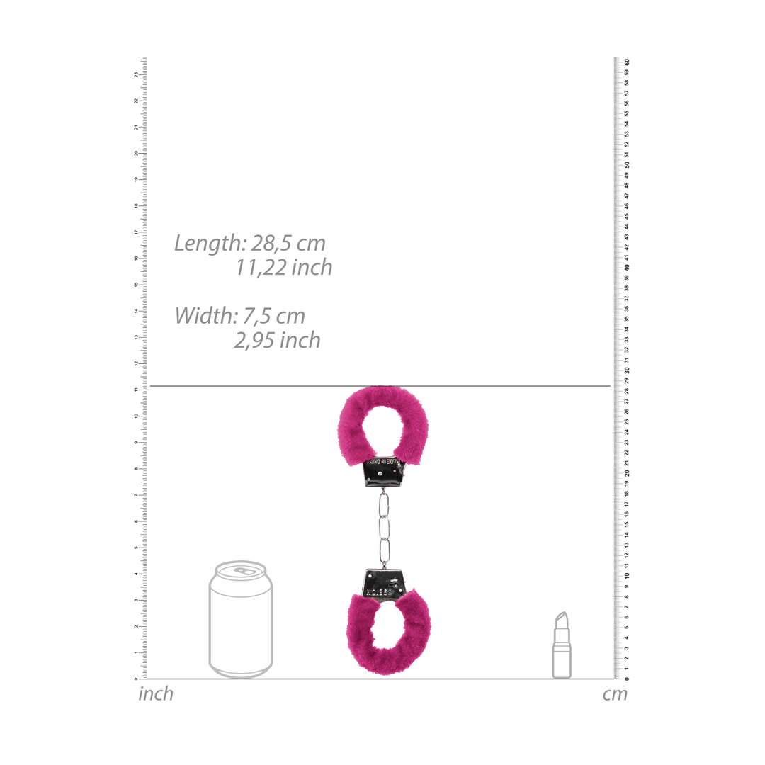 Handschellen für Anfänger Plüsch Pink