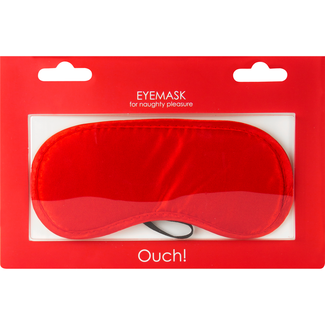 Augenmaske weich Schwarz