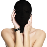 Maske Unterwerfung Schwarz 39,5 cm
