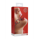 Ballknebel Rot 65 x Ø 4,5 cm