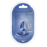 Analplug Silikon glatt Gun Metal