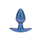Analplug Silikon glatt Gun Metal
