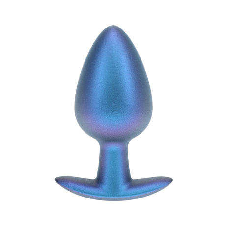 Analplug Silikon glatt Gun Metal Modell 3