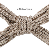 Bondage-Seil Polyester Schwarz