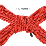 Bondage-Seil Polyester Schwarz