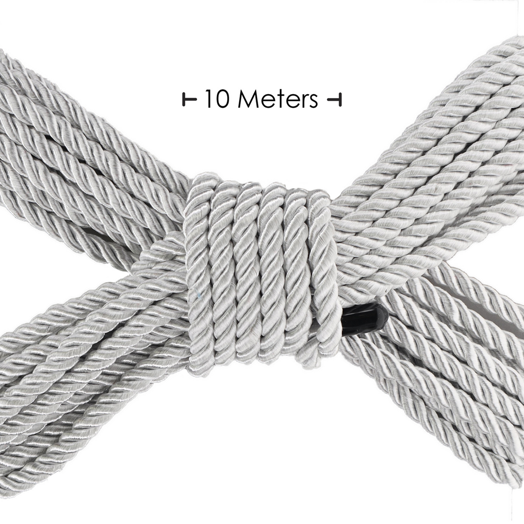 Bondage-Seil Polyester Schwarz