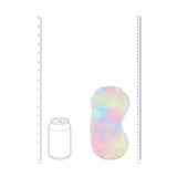 Maske Plüsch Regenbogen