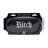 Satinmaske Bitch Schwarz 20,5 cm