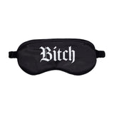 Satinmaske Bitch Schwarz 20,5 cm