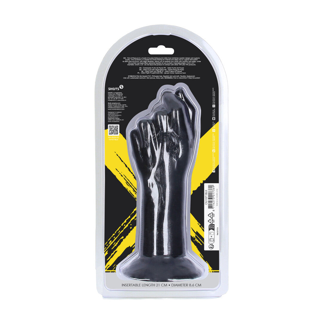 Faust-Dildo Fist of Pleasure Schwarz 21 x Ø 8,6 cm