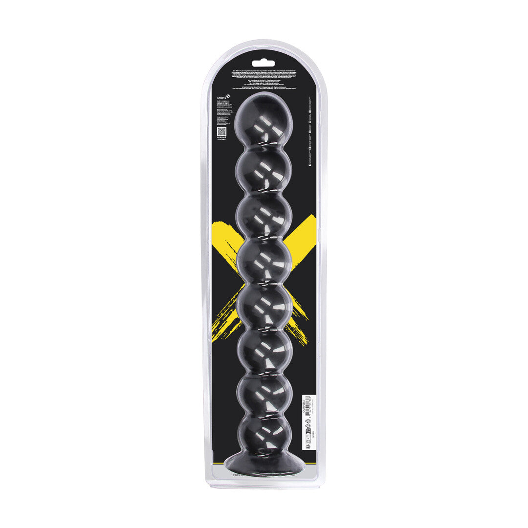 Analplug Balls of Lust Schwarz 55 x Ø 7,6 cm
