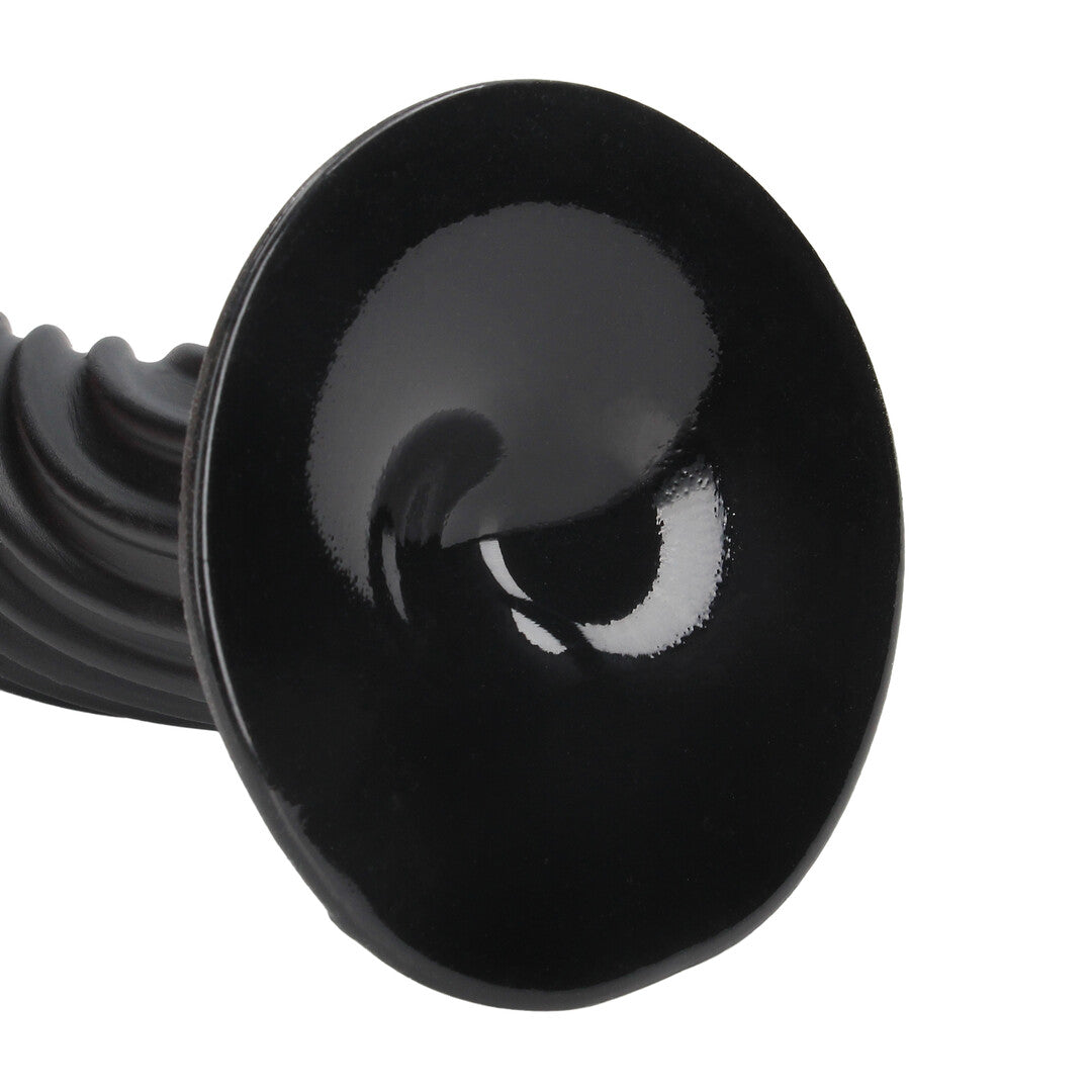 Analplug Titan Twist Schwarz 48 x Ø 5 cm