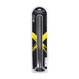 Analplug Titan Twist Schwarz 48 x Ø 5 cm