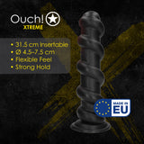 Analplug Hole Driller Schwarz 29,5 x Ø 7,6 cm