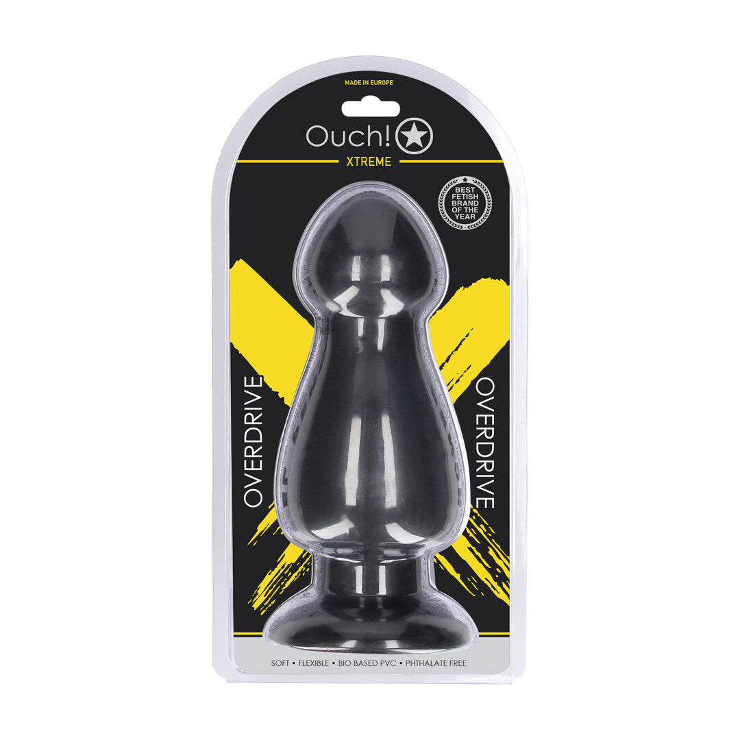 Analplug Overdrive Schwarz 23,5 x Ø 10 cm