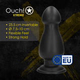 Analplug Overdrive Schwarz 23,5 x Ø 10 cm