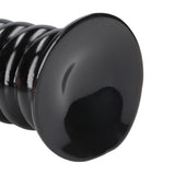 Analplug Spiral Force Schwarz 23,5 x Ø 7,5 cm