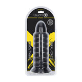 Analplug Spiral Force Schwarz 23,5 x Ø 7,5 cm