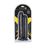 Doppeldildo Double Titan realistisch Schwarz 24,5 x Ø 8,9 cm
