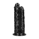 Doppeldildo Double Titan realistisch Schwarz 24,5 x Ø 8,9 cm