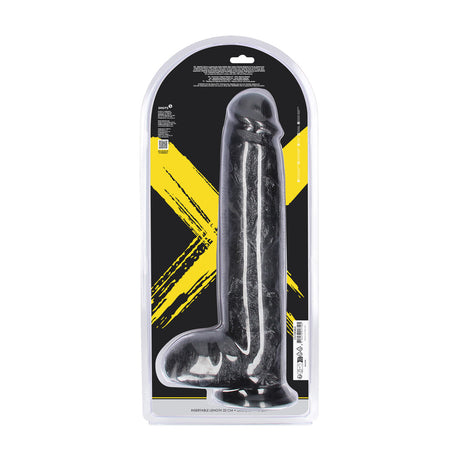 Dildo Realistic Giant Schwarz 32 x Ø 8 cm