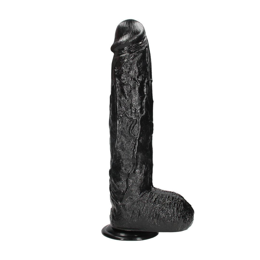 Dildo Realistic Giant Schwarz 32 x Ø 8 cm