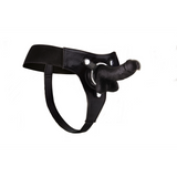 Strap-on realistisch Schwarz 39 x Ø 4,2 cm