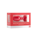 Analplug Diamant Schwarz