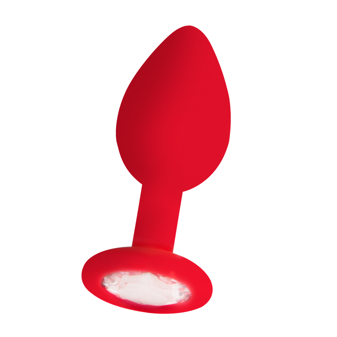 Analplug Diamant Schwarz