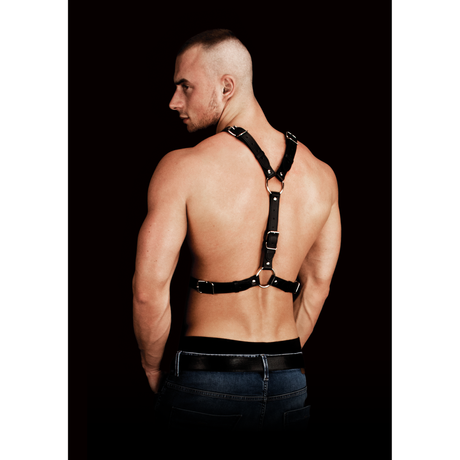 Brustharness Thanos Schwarz 100 cm