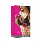Handschellen Plüschleder Pink