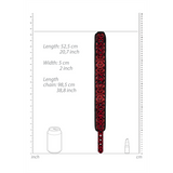 Halsband mit Leine Schwarz Modell 3
