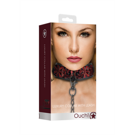 Halsband mit Leine Modell 3