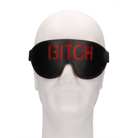 Augenbinde Bitch Schwarz