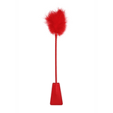 Gerte mit Federn Rot
