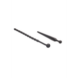 Analplug-Set Silikon für Anfänger Schwarz