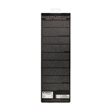Analplug-Set Spirale Silikon Anfänger Schwarz 29,5 cm