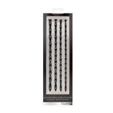 Analplug-Set Spirale Silikon Fortgeschrittene Schwarz 29,5 cm