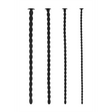 Harnröhrensonden-Set Ouch Spirale für Fortgeschrittene Schwarz 29,5 cm