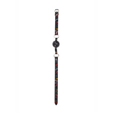 Ballknebel atmungsaktiv Schwarz 63 x Ø 4,3 cm