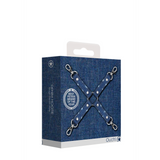 Handschellen Denim Blau 27,5 cm