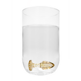 Analplug-Set Acryl Gold
