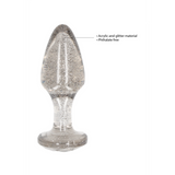 Analplug-Set Acryl Gold