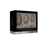 Analplug-Set Acryl Gold