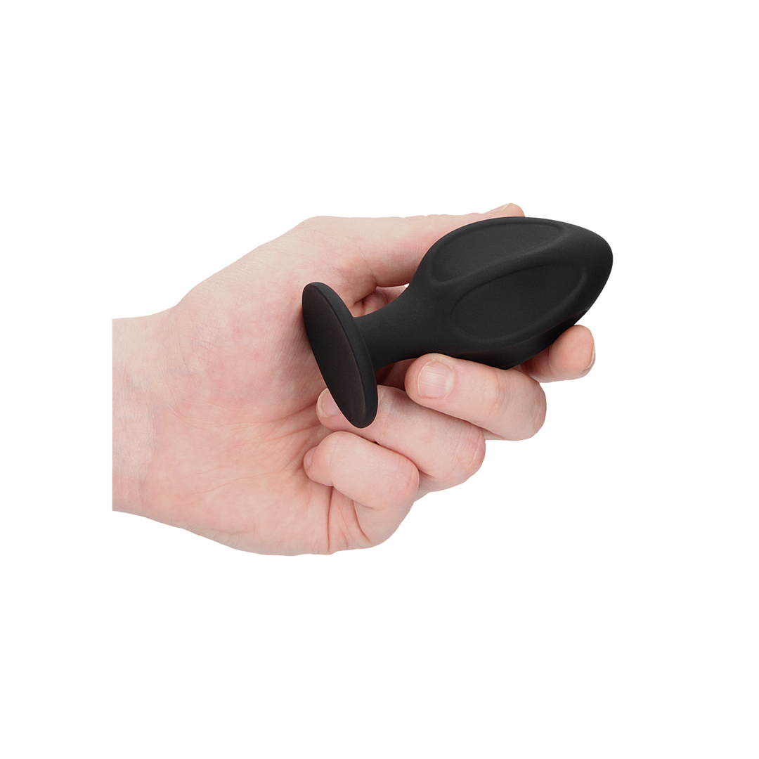 Analplug-Set Diamantform Schwarz