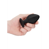 Analplug-Set Diamantform Schwarz
