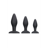 Analplug-Set Apex Schwarz