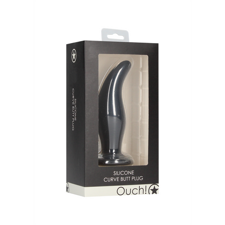 Analplug Curve Schwarz 11 x Ø 3,2 cm
